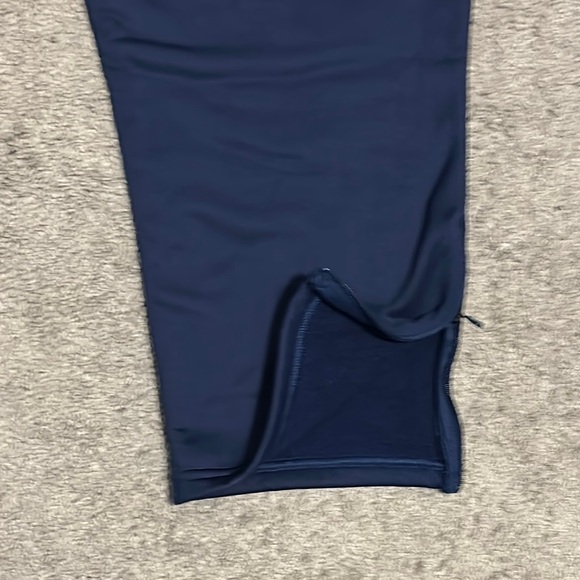 Adidas Mens Pull On Drawstring Athletic Track Pants Navy Blue Size 3XL - Picture 6 of 8